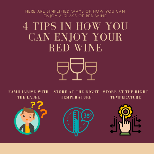 Do you seem to be having a hard time getting your drink ‘right’? Learn how you can enjoy your red wine with these 4 tips. Buy red wine online with Aether Wines.

#BuyRedWineOnline

https://www.aether-wines.com/shop/index.php?route=product/category&price_min=0.00&price_max=98000.00&filter=1