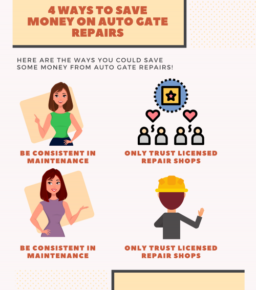 Have an auto gate system in Singapore? Read about these 4 ways on how you could save money on its repairs.

#AutoGateSystemSingapore

https://www.sanautogate.com.sg/