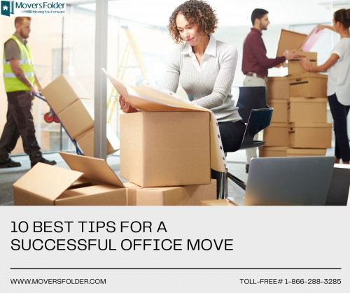 10 Best Tips for A Successful Office Move