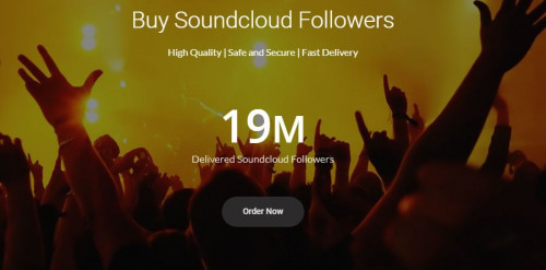 Wixod.com is the best place to Buy Soundcloud Followers in the market. Check out our deals! buy SoundCloud followers Reddit, buy 10k SoundCloud followers.

Visit us: http://wixod.com/buy-soundcloud-followers/