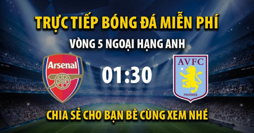Trực tiếp Arsenal vs Aston Villa 01:30, ngày 01/09/2022 
Xem trực tiếp trận Arsenal vs Aston Villa trong khuôn khổ giải Ngoại Hạng Anh tốc độ cao tại Vebo TV Thống kê dữ liệu, tỉ số trực tuyến trận đấu
Xem thêm: https://vebo2.tv/truc-tiep/arsenal-vs-aston-villa-0130-01-09/
Hashtag: #VeboTV #Vebo #tructiepbongda #bongdatructuyen #xembongda