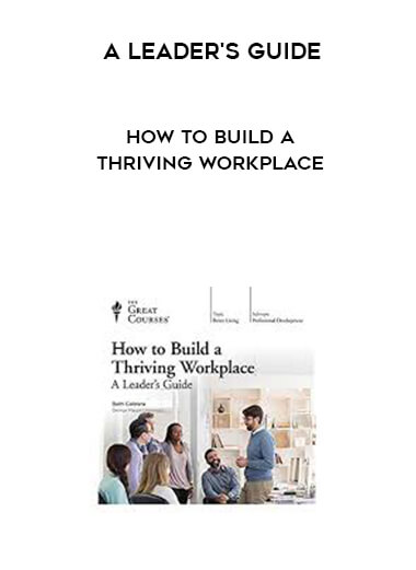 19 A Leaders Guide How to Build a Thriving Workplace