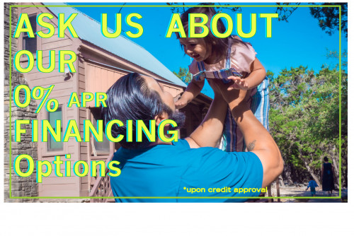 Ask Us About Our 0% APR Financing Options