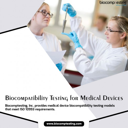 Biocomptesting, Inc. provides medical device biocompatibility testing models that meet ISO 10993 requirements. To learn more about how to go to market faster, contact our experts.