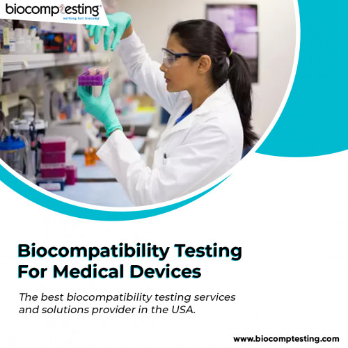 Our Technical Consulting group can provide a full service experience. All biocompatibility tests are available at the most affordable pricing.
http://www.biocomptesting.com/industries/