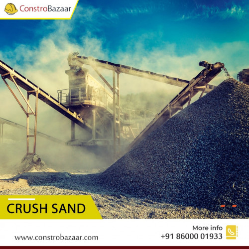 CRUSH SAND
Building Materials | Buy & Sell Construction Materials Online at ConstroBazaar
Buy & Sell building materials at ConstroBazaar.com (+91) 8600001932, get all the building supplies and construction materials to complete your project from roofing sheets, interior material to decorative fencing. Call Now!"  ConstroBazaar is a place where you get high-value buyers without giving you any unwanted leads, also gives an option of offloading inventory through Auction. It gives the direct opening to new markets to expand your business.
Only place to find authentic buyers of construction materials and services from the areas you have decided to serve.
  Call for more details - 8600001933 or Visit:  
https://www.constrobazaar.com/