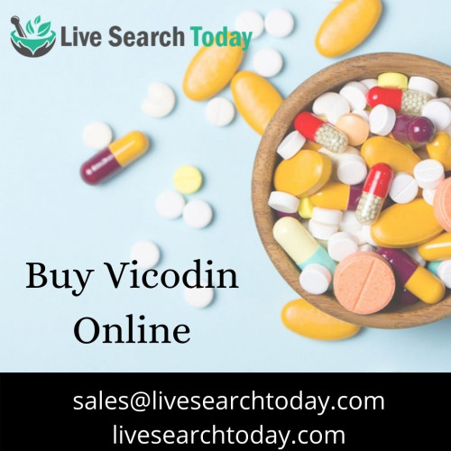 Vicodin is a combination medication consisted of two active ingredients – hydrocodone and acetaminophen. These two components work together to provide relief from moderate to severe pain in adults. It is available via a prescription in the United States because it contains an opioid substance (hydrocodone) that people can abuse.

Get 25% off on all medicines online
SHOP HERE-https://livesearchtoday.com/shop/
Check This-https://www.linkedin.com/showcase/buy-xanax-bars-online-order-now/?

This drug is not suitable for children younger than six, and this medicine’s prolonged use in adults can also cause problems of addiction or increased tolerance. Because people can develop a psychological or physical dependence on this medicine, the DEA classified it under the Controlled Substances Act (Schedule II), which means you will require a doctor’s prescription if you want to buy Vicodin online or from a local medical store.