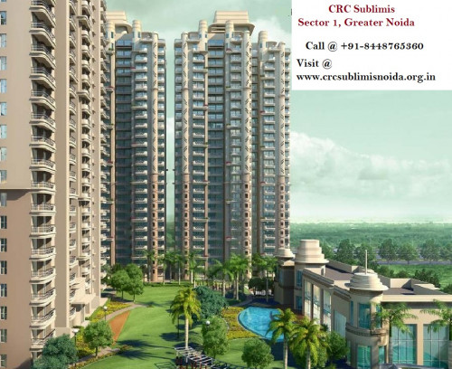 CRC Sublimis is presenting an extraordinary range of 2 BHK and 3 BHK lavish apartments at amazing prices. The price range varies from Rs. 30.90 lakhs to Rs. 52.50 lakhs. The project is loaded with all major amenities and renowned modern-day facilities.
Website: www.crcsublimisnoida.org.in
Contact Us at +91-8448765360