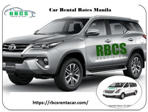 RBCS Rent a Car is a professional Car Rental Service provider in Manila!  Our services like Car Rental Rates Manila can pick you from the airport and drop you at your preferred hotel. Our car rental services are extremely affordable as compared to other transports, even as compare to public transports. Visit our website and get a free quote online. https://rbcsrentacar.com/car-rental-services-manila/