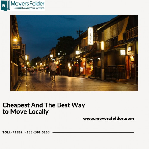 Cheapest And The Best Way to Move Locally