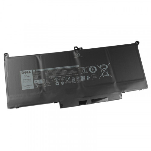 Product Info
Battery Technology: Li-ion
Device Voltage (Volt): 7.6 Volt
Capacity: 7500mAh / 60Wh / 4cell
Color: Black
Condition: New,100% Original
Warranty: Full 6 Months Warranty and 30 Days Money Back
Package included:
1 x Dell Battery (With Tools)

https://www.3cparts.co.uk/original-dell-latitude-7480-p73g001-battery-60wh-p-139482.html