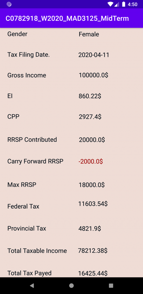 GitHub amnnkaur/CRA_Calculator