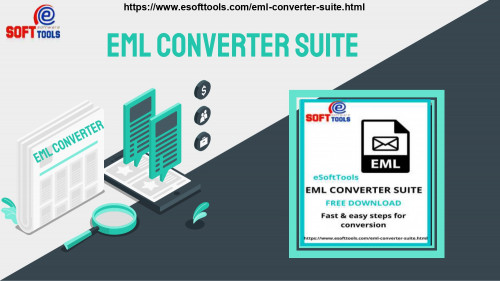 Our eSoftTools EML Converter software, simply exports EML to PST file formats, By applying advanced techniques users can easily convert eml to pst and work this tool on all windows and MS Outlook versions. It can convert single or bulk eml files/folders to pst or other multiple formats like - EMLX, NSF, MBOX, MSG, MHTML, HTML, office 365, etc. Our tool preserved your all email properties and data structure during conversion without creating any problem. It can also give a free demo pack to all users for their satisfaction.

Read More- https://www.esofttools.com/eml-converter-suite.html