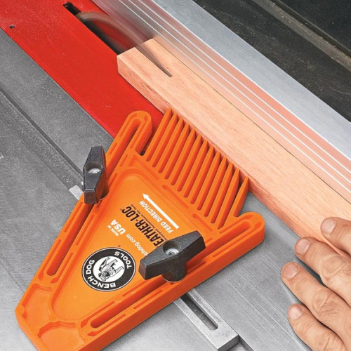 Featherboard is the best way to get uniformity, smooth and accurate cuts, so use it in your workstation and get perfect wooden pieces, but how to use it find out at Woodsmith.https://www.woodsmith.com/article/featherboard-basics/