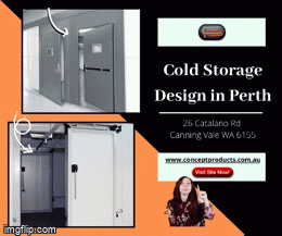 At Concept Products, we provide Cold Storage Design facility & implementation solutions in Perth. Cold storages are used to keeping perishable food products and also provide temperatures for the storage of different products according to products need. For more information, visit our website.