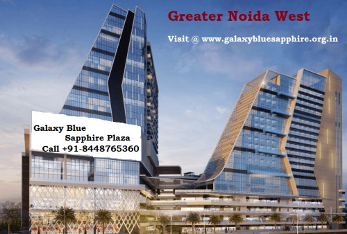 Galaxy Blue Sapphire Plaza is a brilliant commercial complex for commercial property buyers in Greater Noida. This Commercial project is always in your budget because it’s very reasonable for everyone.
Visit at www.galaxybluesapphire.org.in
Contact Us at +91-8448765360