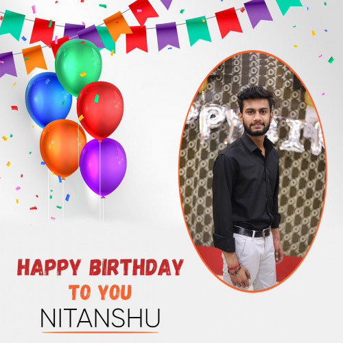 HAPPY BIRTHDAY NITANSHU - Gifyu