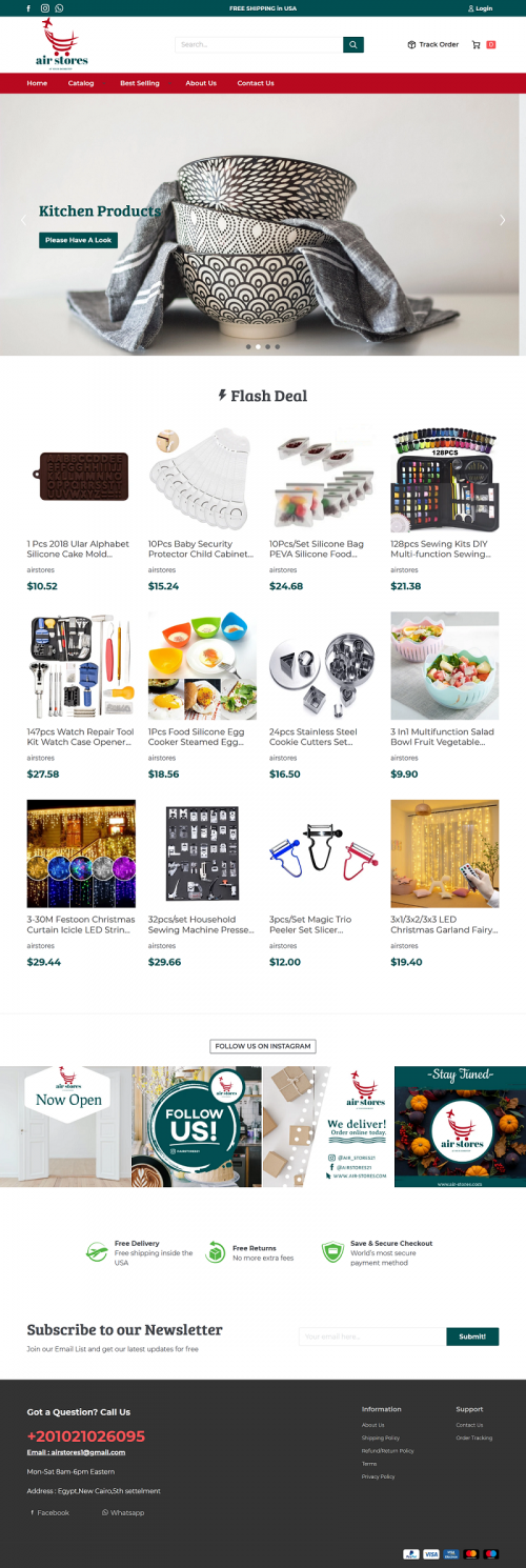 We offer best Home and kitchen online shopping products Oven Gloves and Knife Set. Find here best home and kitchen Products LED String Lights and Colour Changing Coffee Mug in USA. 

https://air-stores.com/

Sometimes it can be hard to shop for foodies who already stock their kitchen with the latest and greatest in appliances, tools, and utensils. But with this list of cool kitchen gadgets, you will be equipped to serve up some great gift for foodies, whether it's their birthday, anniversary, or holiday.

#Homeandkitchenonlineshopping #Homeonlineshopping #Airstores #Buyonlinekitchengadgets #EggPoachersinUSA #LEDStringLightsinUSA #CurtainStringLightsinUSA #ColourChangingCoffeeMug #OnlineOvenGloves #OnlineKnifeSet #OnlineIceCubeMaker #OnlineCookieCutter #KitchenProductsinUSA #HomeProductsinUSA #BestqualityKitchenProducts