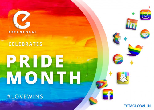 We at EstaGlobal understand that love knows no boundaries and hence we stand strong with the LGBTQ community.

EstaGlobal celebrates the Pride Month and we show our support for the same. 

#instagood  #digitalmarketing #digitaltrends #trendingnow #businessgrowthstrategy #businesstips #marketinghelp #socialmediamarketing  #socialmediaexpert #contentstrategy #instagramstrategy #growyourbusinessonline #kolkatadigitalmarketing #estaglobal #pridemonth #lgbtqcommunity #supportpride #rainbow #loveknowsnolimit #supportlove