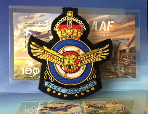 RAAF Association Bullion Pocket Badge