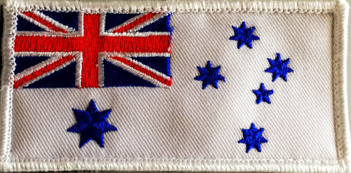 Royal Australian Navy RAN Ensign on DPNU Embroidered Patch
