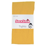 Ladies-Footless-Tights-Mustard-PACK