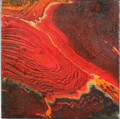 Lava is a color that is a shade of red. It is named after the color of volcanic lava. When lava erupts it is made up of a slush of crystals, liquid and bubbles. As magma gets closer to the surface and cools, it begins to crystallize minerals like olivine and form bubbles of volcanic gases.