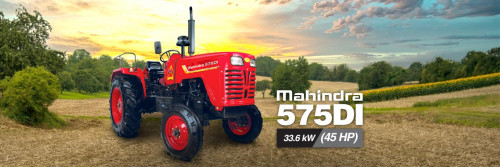 Mahindra is an Indian tractor brand. Mahindra is known for its quality product. Mahindra 575 is one of the best Products of Mahindra tractors. This tractor has a 4 cylinder engine with a 45hp engine capacity. Mahindra 575 has many features like long-running capacity, more weighting lifting capacity, long-running battery back-up, etc. This tractor comes at an affordable Price of 5.60*lakh- 6.05*lakh. For more details about Mahindra 575 visit tractorguru.com