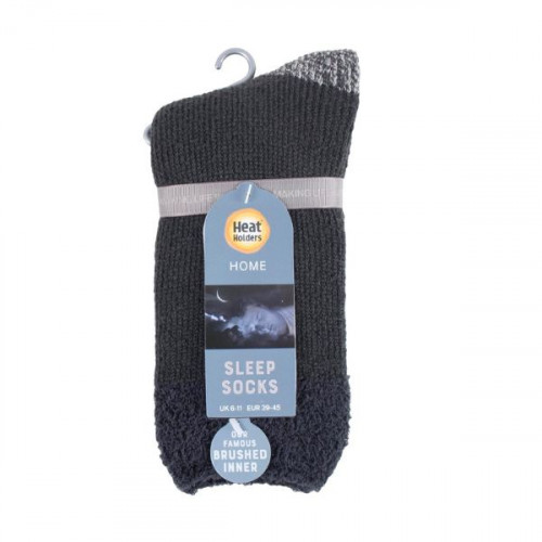 MENS LUMI CHARCOAL SLEEP SOCKS 2