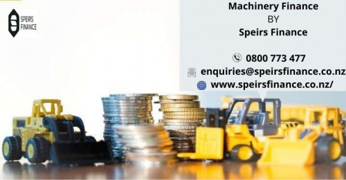 Are you in search of a machinery finance in Nz? Call at: 0800 773 477 to get the best service offered by Speirs Finance, which helps you obtain financing to buy new equipment or machinery for your business.
Visit more: https://www.speirsfinance.co.nz/what-we-finance-1