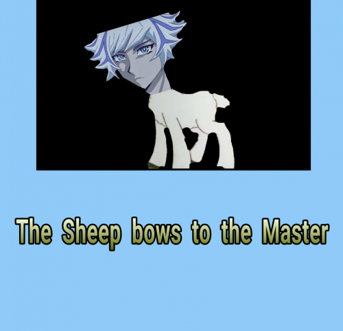 Mer mer, a sheep appears