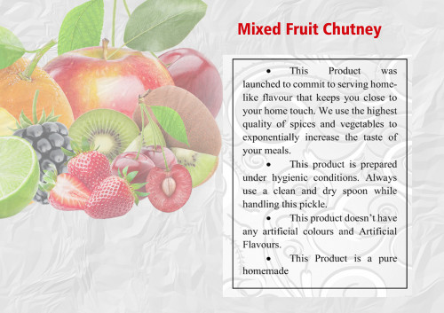 Mixed Fruit Chutney (4)