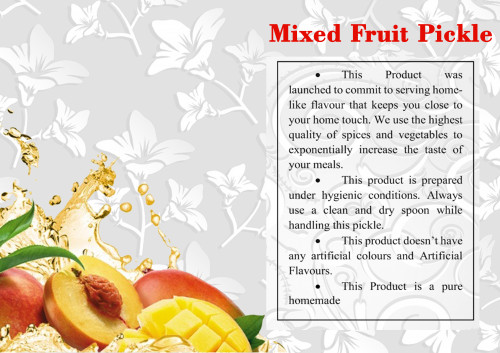 Mixed Fruit Pickle (4)