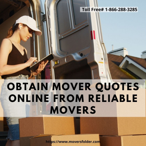 Obtain Mover Quotes Online From Reliable Movers