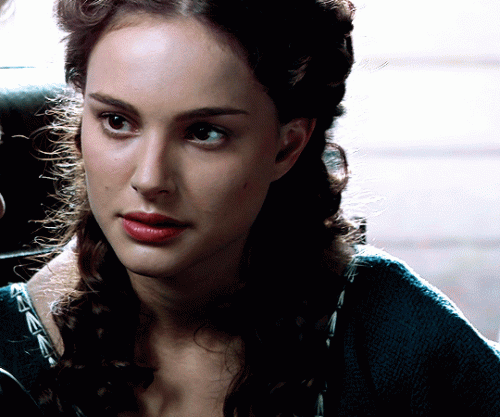 Natalie Portman as Padme Amidala in Star Wars II: Attack of the Clones.