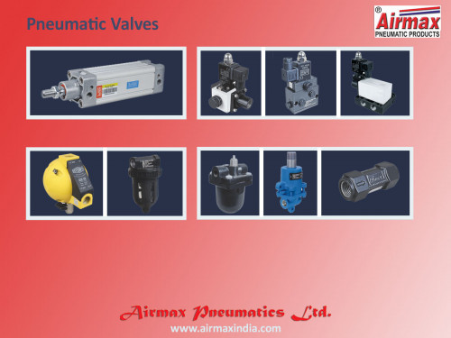 Airmax pneumatics is a leading pneumatic valve manufacturer and exporter in India. We have a wide range of pneumatic valves, directional valves and pneumatic cylinders.