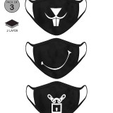 Rabbit-TeethSmileLock-and-Chain-Mask
