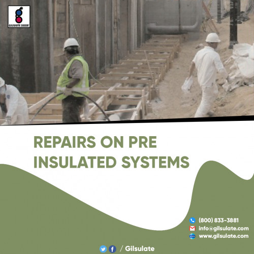 With Gilsulate 500XR, quickly repair your Inefficient, damaged, wet or corroded systems.