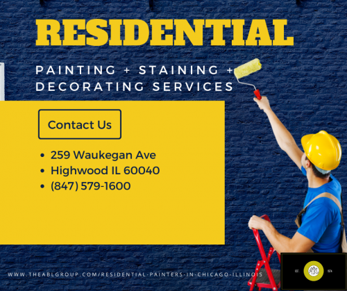 Transform and maintain your home with professional, prompt and reliable services offered through The ABL Group - https://theablgroup.com/residential-painters-in-chicago-illinois/