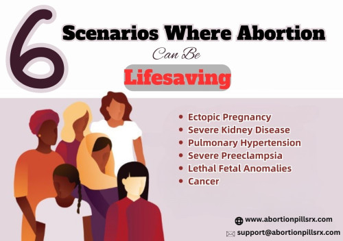 6 Scenarios Where Abortion Can Be Lifesaving In challenging situations, access to abortion pill options is crucial. Consider scenarios like medical complications, fetal abnormalities, or a pregnancy endangering the mother's life. Abortion pills, like the Abortion Pill Pack available online, offer a discreet and effective solution. For women in the USA, the Buy Abortion Pill Pack can provide timely and medical abortion pill, safeguarding their well-being and reproductive choices. These scenarios underscore the importance of accessible medical abortion medication, demonstrating that the choice to buy abortion pill kit online USA can be a lifesaving decision. Abortionpillsrx serves as a trusted platform for obtaining safe abortion pills, ensuring women's health and autonomy. Read More : https://www.quora.com/profile/James-Hoban-20/6-Scenarios-Where-Abortion-Can-Be-Lifesaving-1