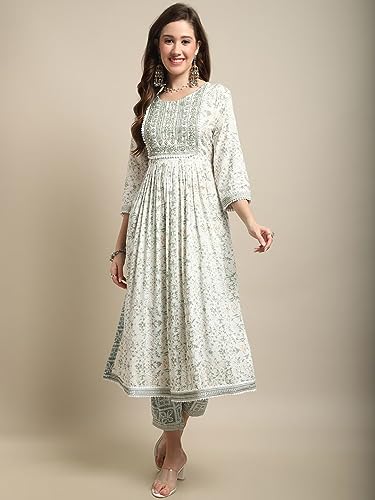 Amayra women's cotton anarkali on sale kurti