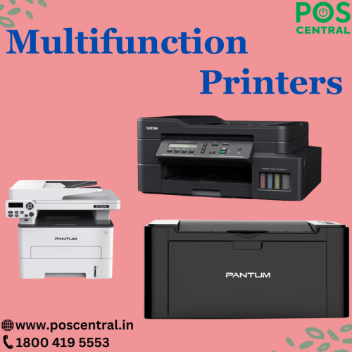 Multifunction Printers, commonly referred to as MFPs, are versatile office machines designed to streamline and optimize document management processes. These all-in-one devices combine the functionality of a printer, scanner, copier, and often a fax machine, making them a fundamental component of modern workplaces. Many MFPs support network connectivity, enabling seamless integration into office networks. By consolidating multiple devices into one, they reduce equipment costs, maintenance expenses, and energy consumption. Don't miss out on this opportunity to Buy Multifunction Printer online from the POS Central India website at an affordable price. Visit https://www.poscentral.in/printers/multifunction-machines-mfm.html