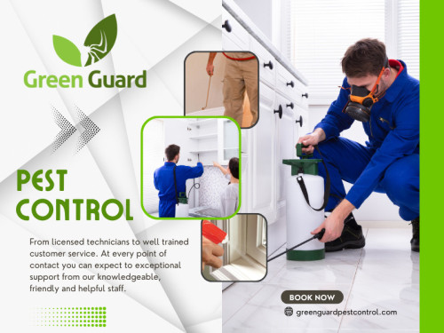 Investing in professional Pest Control Meridian services is not just about eliminating pests; it's about gaining peace of mind and ensuring the safety of your home and loved ones. 

Official Website:  https://greenguardpestcontrol.com/

Green Guard Pest Control
Address: 369 E Watertower Ln Ste B, Meridian, ID 83642, United States
Phone: +12082977947

Find Us On Google Map: ﻿https://g.page/GreenGuardPestControl

Google Business Site: https://green-guard-pest-control.business.site/﻿

Our Profile: https://gifyu.com/pestcontrolboise

More Photos:

https://tinyurl.com/24ff2x5h
https://tinyurl.com/2d6hrnpb
https://tinyurl.com/27mpgwrp
https://tinyurl.com/279yqpe8