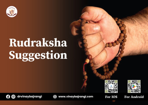 Rudraksha beads, revered in Hinduism and Buddhism, hold spiritual significance. Each bead is believed to possess unique properties, offering peace and balance. Choose a five-faced (Panchmukhi) Rudraksha Suggestion for general well-being or a specific type to align with your goals. Seek guidance from a knowledgeable source for the ideal Rudraksha to enhance your spiritual journey. If you are looking Benefits of Gemstone contact us. For more info visit: https://www.vinaybajrangi.com/calculator/rudraksha-calculator.php | https://www.vinaybajrangi.com/calculator/gemstone-calculator.php | https://www.vinaybajrangi.com/services/online-report/mangal-dosha-calculator.php