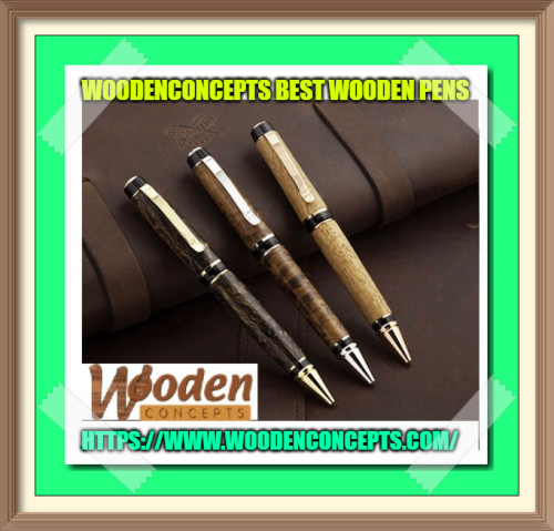 Handmade wood pens of Wooden Concepts make beautiful gifts and showcase the quality of wood material we use as well as the expertise and creativity of our woodwork.
https://www.woodenconcepts.com/