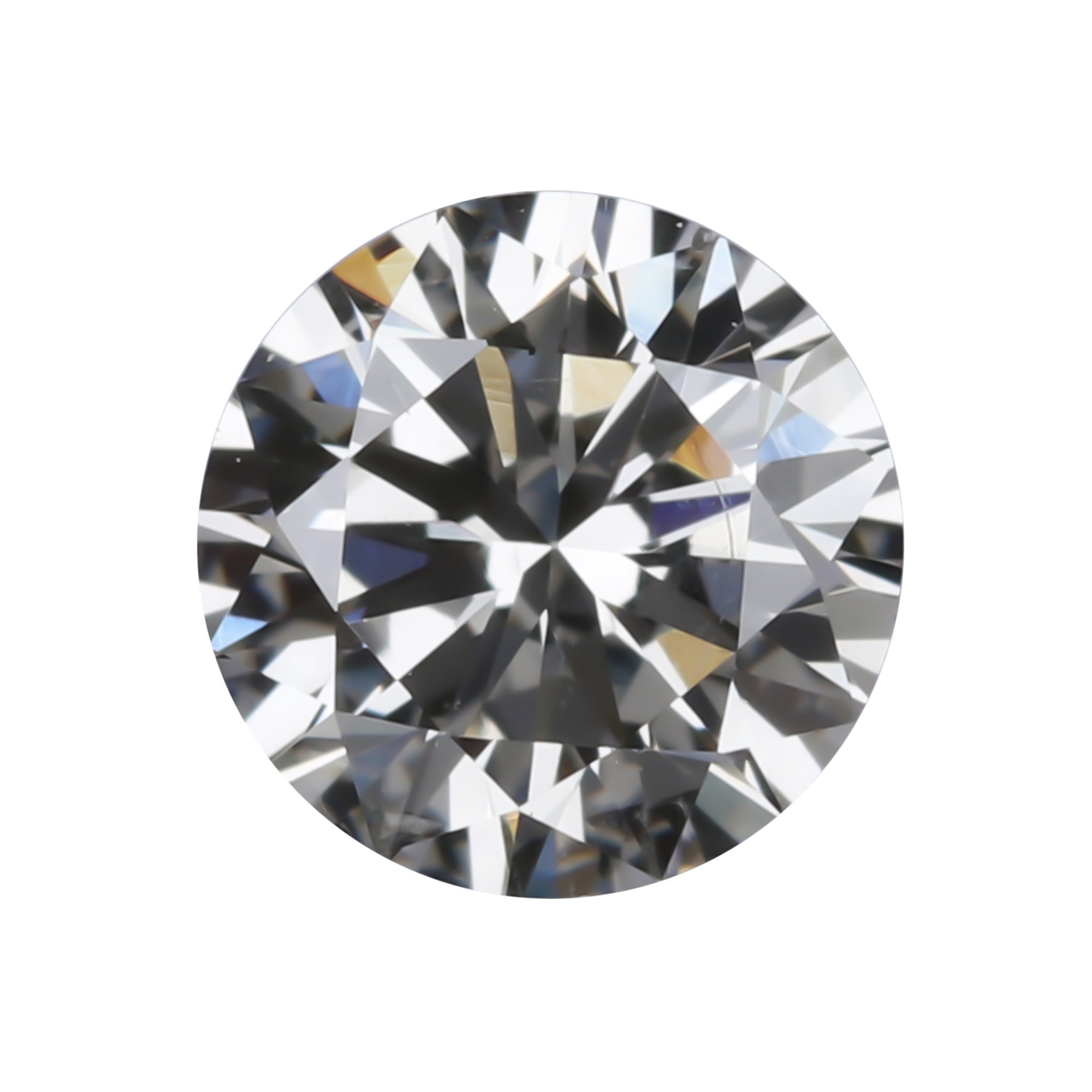 0.30 Ct. Natural Round Cut White F Color Diamond, VS1 Clarity EGL Certified