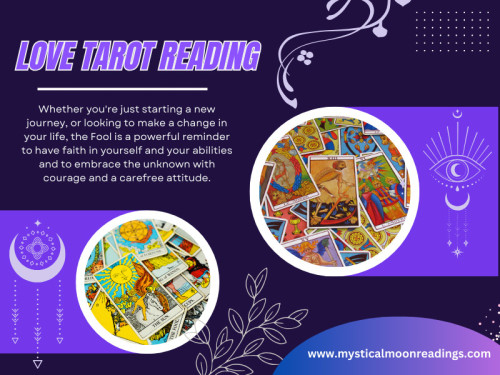 If you are trying to find the ideal match or your better half, Love tarot reading can be a profound and insightful tool to guide you on this romantic journey. Love is a complex tapestry of emotions, connections, and energies, sometimes making it challenging to decipher. 

Visit Our Website: https://www.mysticalmoonreadings.com/

Our Profile: https://gifyu.com/mysticalmoonread

See More:

https://tinyurl.com/ysctj6vu
https://tinyurl.com/yms8vptc
https://tinyurl.com/ysn63kpz
https://tinyurl.com/ylk3s3lr