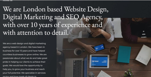 We are a web design and digital marketing agency based in London. We have been in business for over 10 years and have helped countless businesses to grow online.

https://onegoodwebdesign.com/