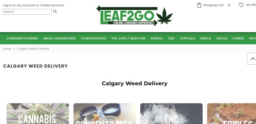 But the good news is, Calgary is a great place to order your high-quality weed online and step up your cannabis game. The best thing is that you don’t have to leave the comfort of your own home to get your hands on the best marijuana products available on the market these days.
https://www.leaf2go.ca/Calgary-Weed-Delivery_ep_64.html