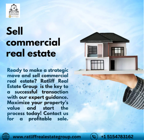 Ready to make a strategic move and sell commercial real estate? Ratliff Real Estate Group  is the key to a successful transaction with our expert guidance.